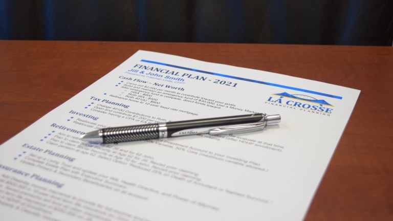 Creating a Financial Plan 8 – One-Page Financial Plan